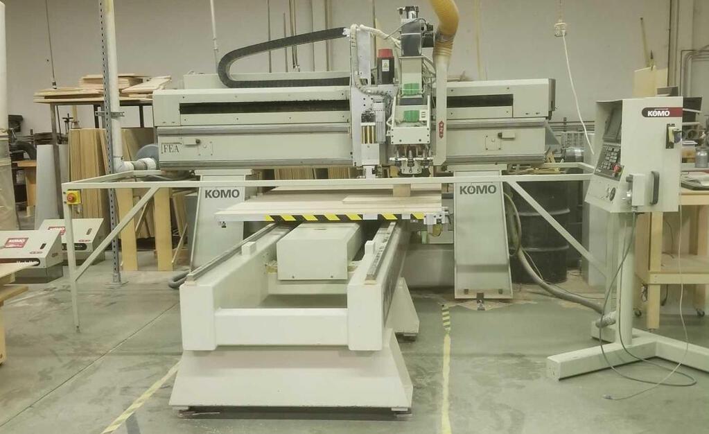 2003 Komo 508 Used 3 Axis CNC Routers | CNC Router Store