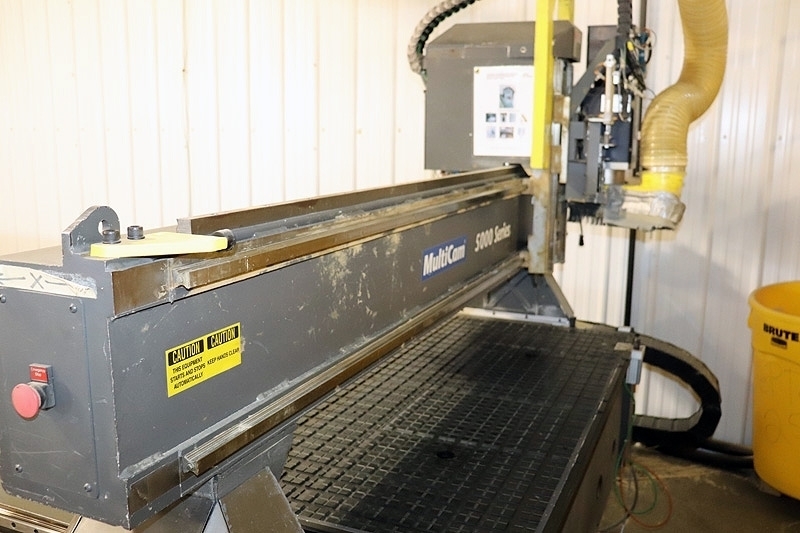2007 MULTICAM 5000 Used 3 Axis CNC Routers | CNC Router Store
