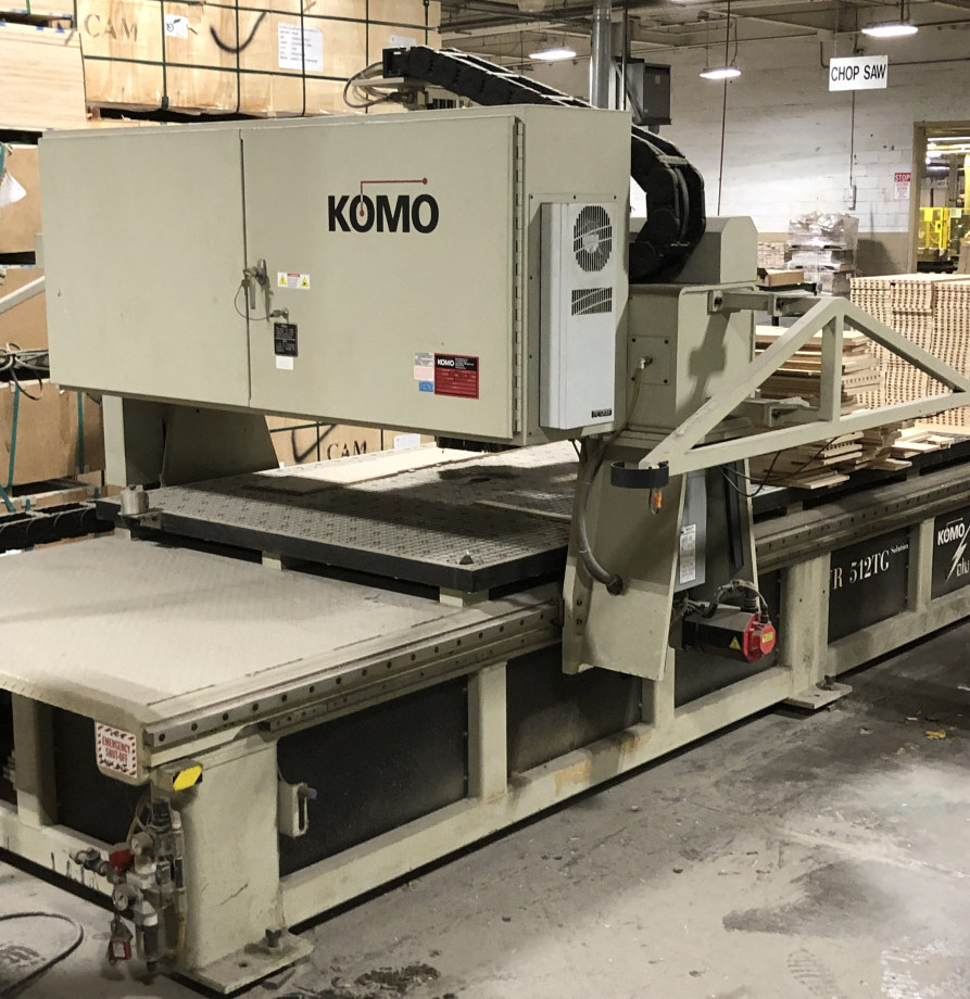 2006 Komo VR-512-TG Used 3 Axis CNC Routers | CNC Router Store
