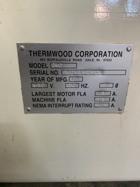 2004 THERMWOOD C40 Used 3 Axis CNC Routers | CNC Router Store
