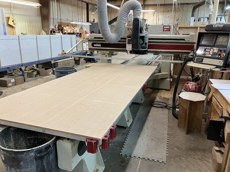 2002 KOMO VR512 MACH1S Used 3 Axis CNC Routers | CNC Router Store