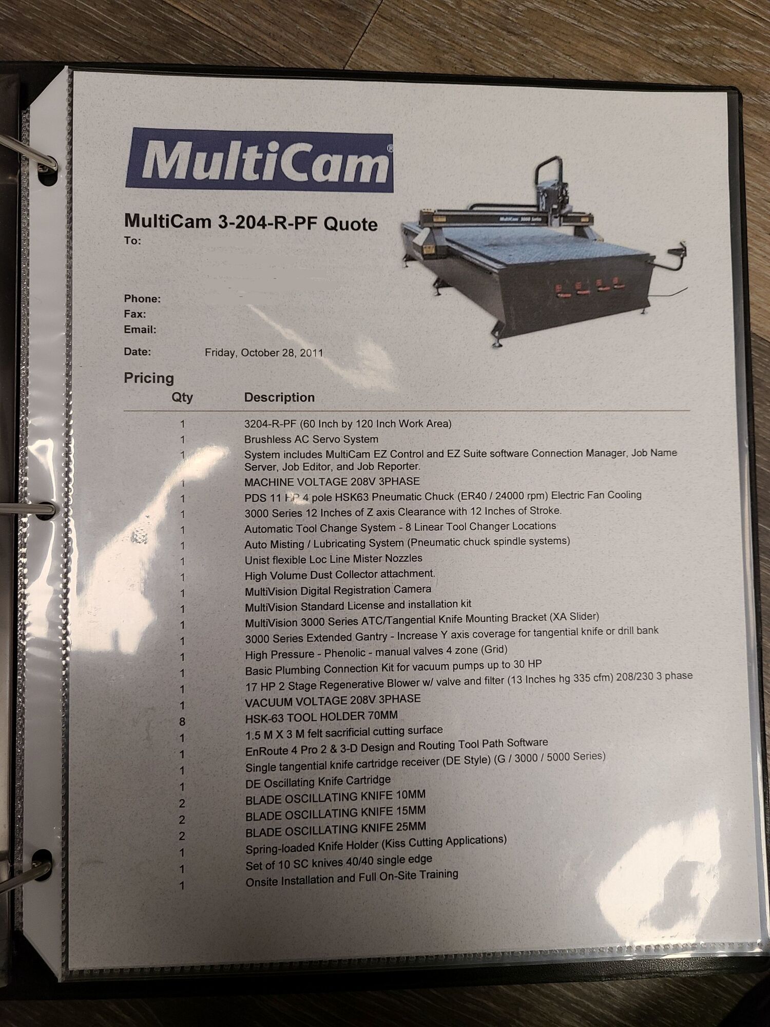 2011 MULTICAM 3000 Used 3 Axis CNC Routers | CNC Router Store