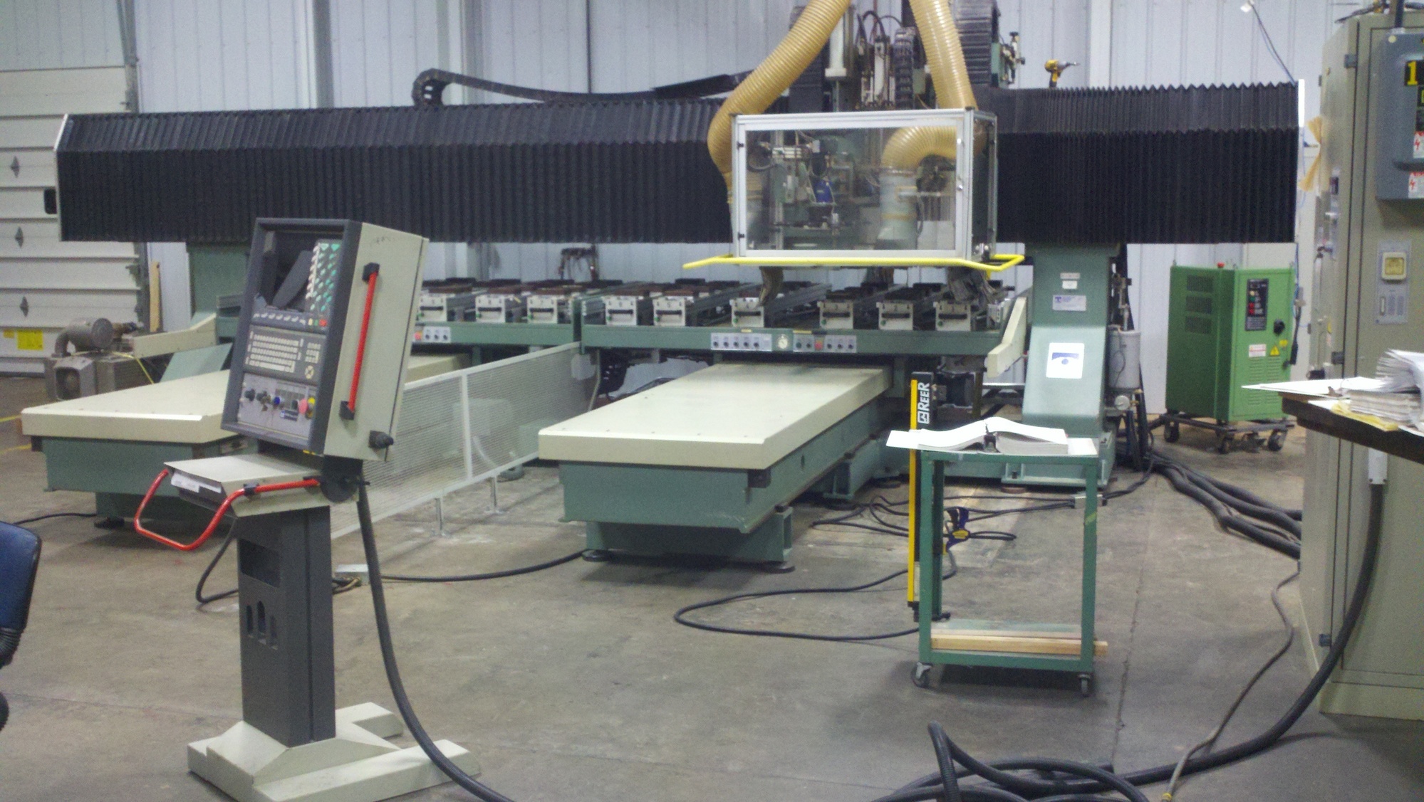 1998 CMS NB-PF-5A3TGW63-RR Used 3 Axis CNC Routers | CNC Router Store