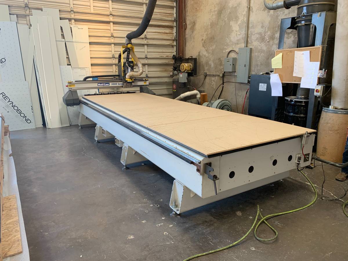 2013 MULTICAM 3000 Used 3 Axis CNC Routers | CNC Router Store