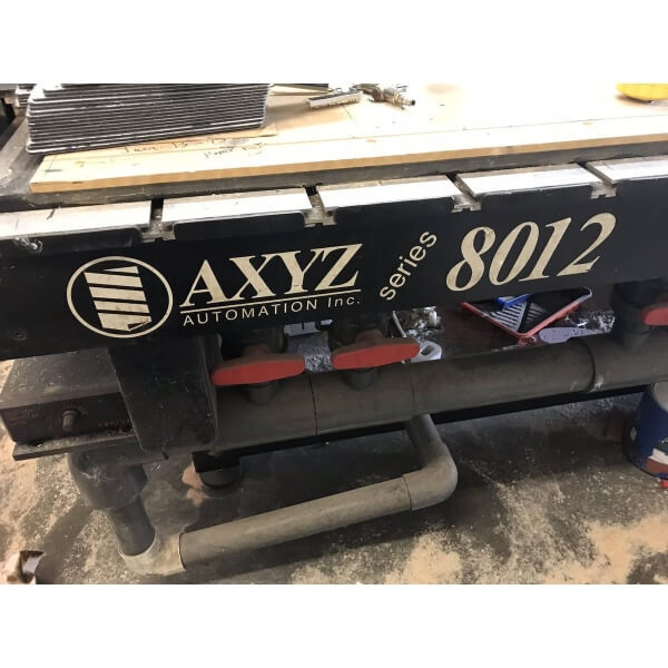 2001 AXYZ 8012 Used 3 Axis CNC Routers | CNC Router Store