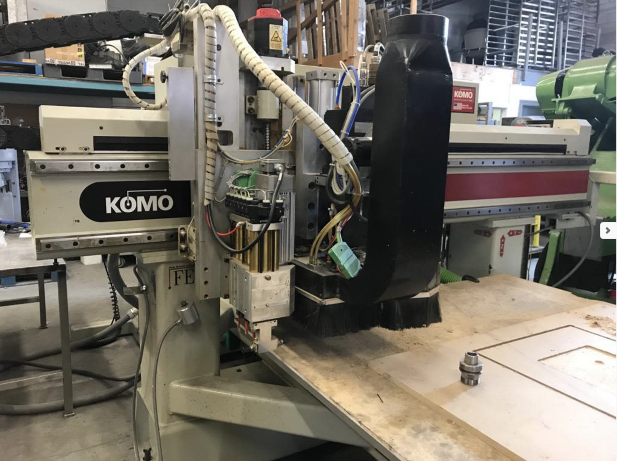 2004 Komo Mach IS 510 Used 3 Axis CNC Routers | CNC Router Store
