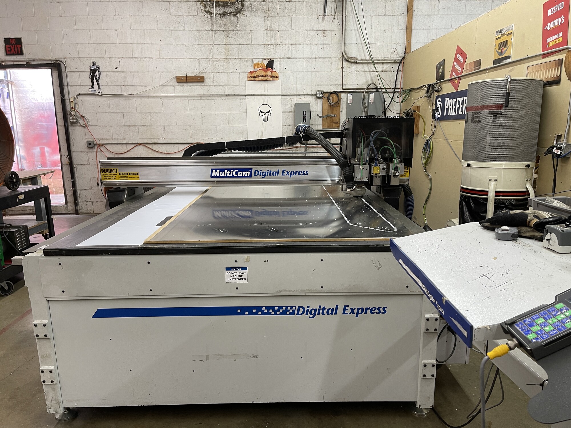 2015 MULTICAM Digital Express Router Used 3 Axis CNC Routers | CNC Router Store