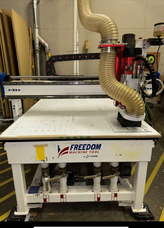 2018 DMS Freedom 4x8 Model F-37 - 4-8-7CLV XX Used 3 Axis CNC Routers | CNC Router Store