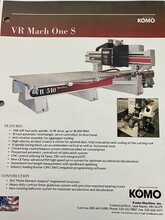 2002 KOMO VR512 MACH1S Used 3 Axis CNC Routers | CNC Router Store (13)